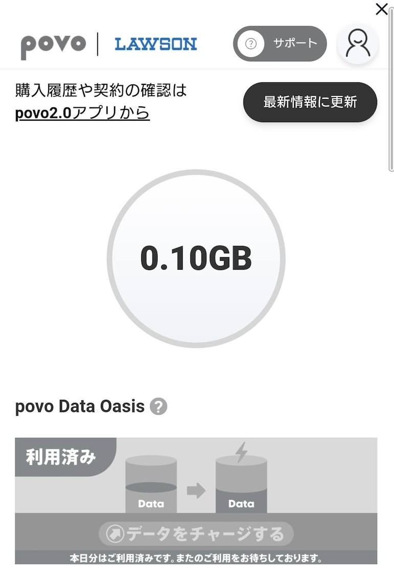 povo Data Oasis 8