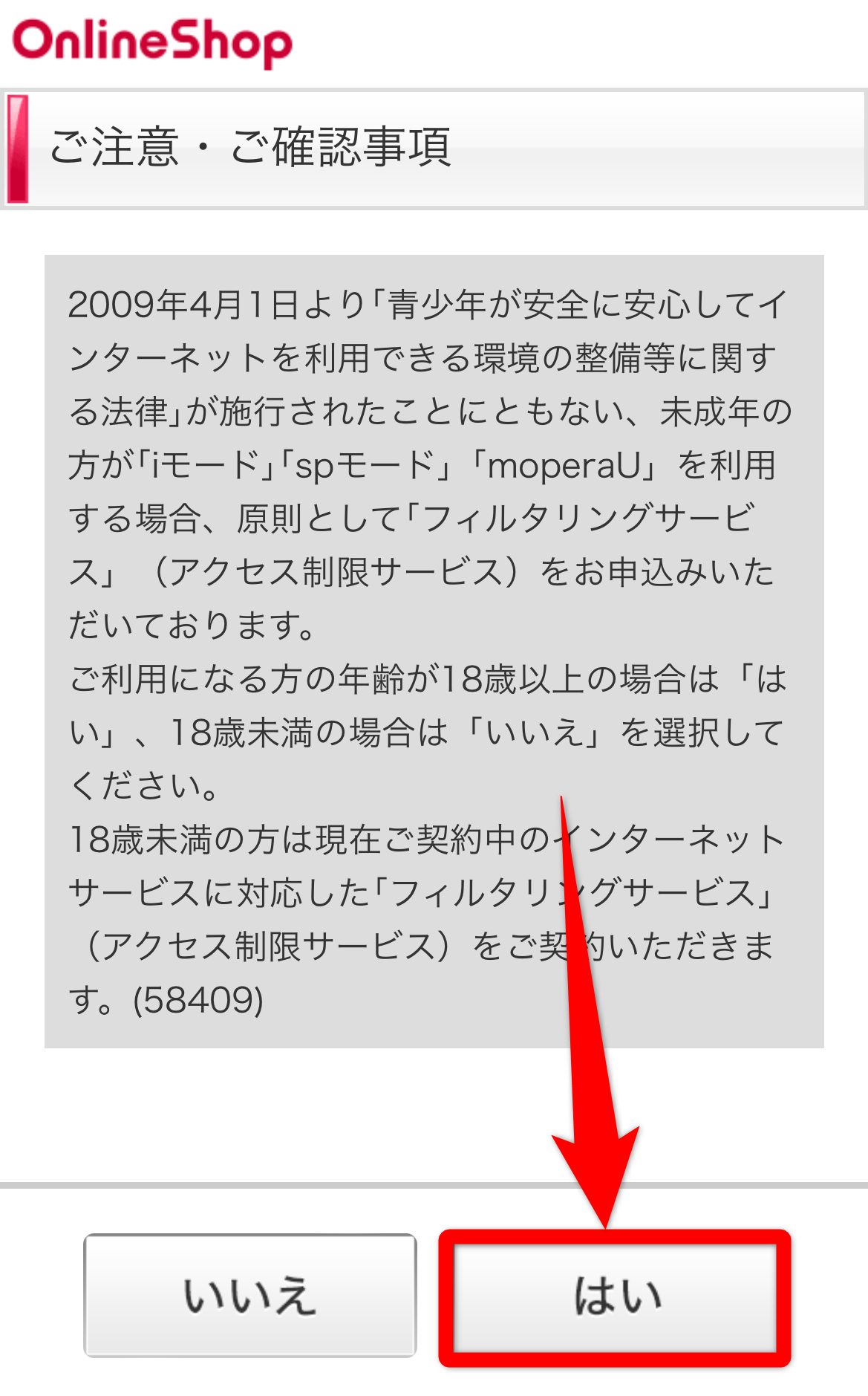 ドコモオンラインショップ－iPhone16機種変更手続き15