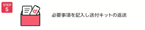 申込書と下取り機種を返送する