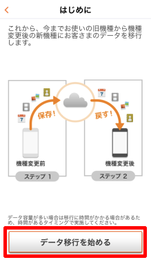 Android→iPhoneに機種変更する場合のデータ移行方法⑤